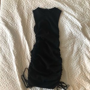 Lioness mini/ midi dress black small